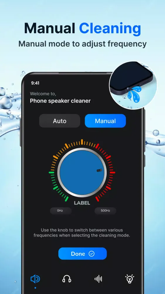 Скриншоты Speaker Cleaner: Water Remover