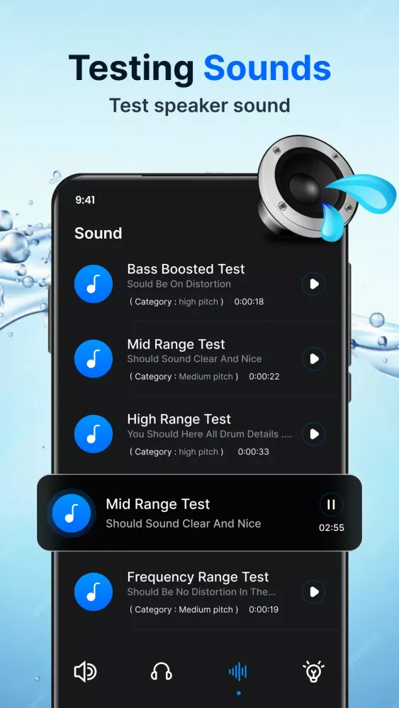 Скриншоты Speaker Cleaner: Water Remover