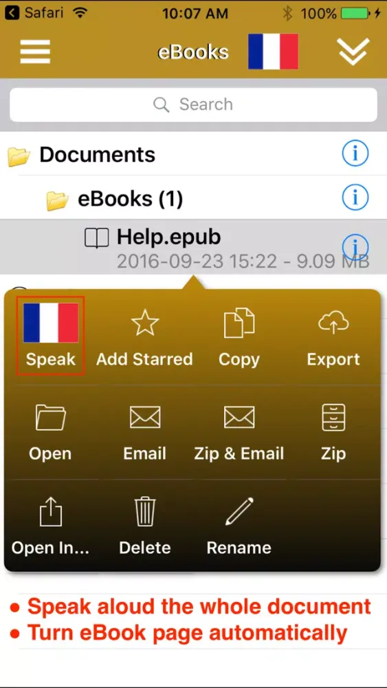 SpeakFrench 2 (14 French Text-to-Speech) Screenshots