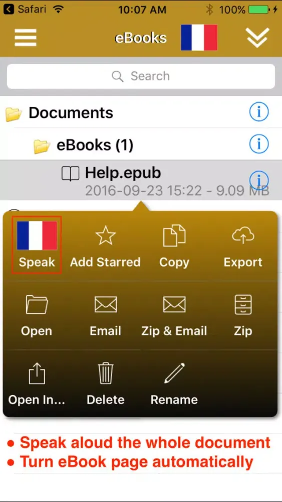 SpeakFrench 2 Pro (14 French Text-to-Speech) Screenshots