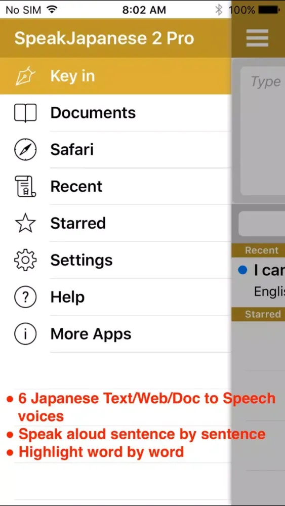 تصاویر SpeakJapanese 2 Pro (6 Japanese Text-to-Speech)