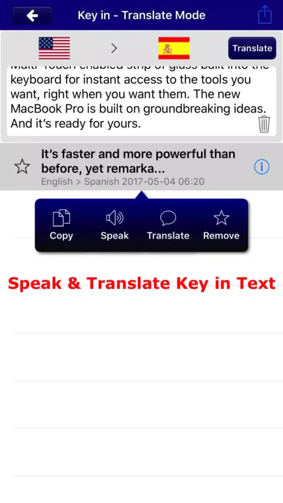 Screenshot di SpeakText for Office