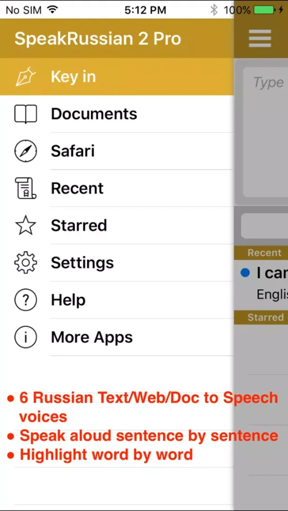 SpeakRussian 2 (6 Russian Text-to-Speech) স্ক্রিনশট
