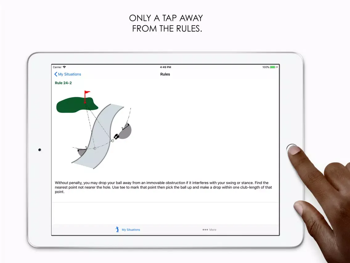 صور Ultimate EZgolf Rule Book iPad 