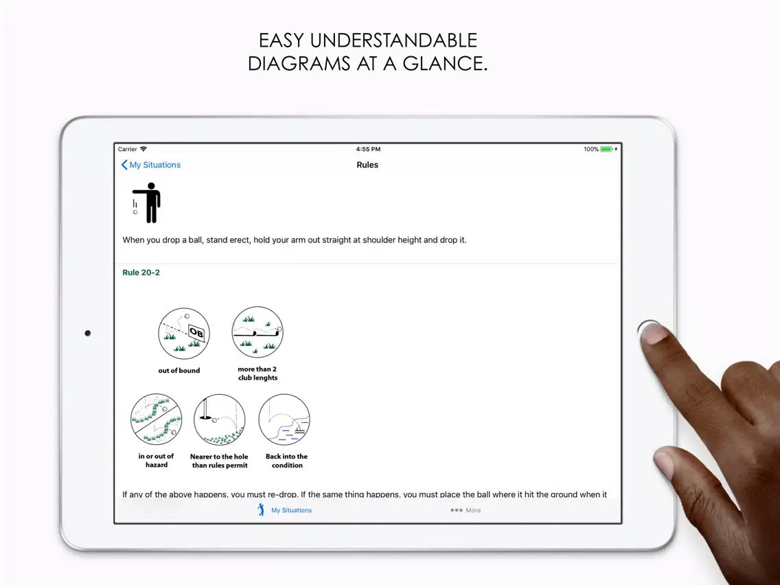 صور Ultimate EZgolf Rule Book iPad 