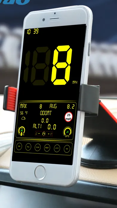 Captures d'écran de Speedometer ..