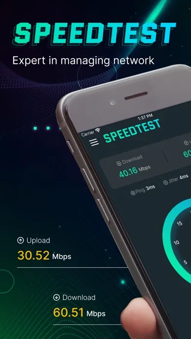 Speed Test: Wifi Analyzer . स्क्रीनशॉट