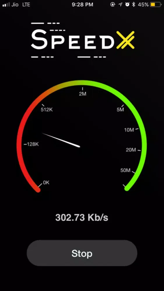 Скриншоты speedX - Test your internet speed