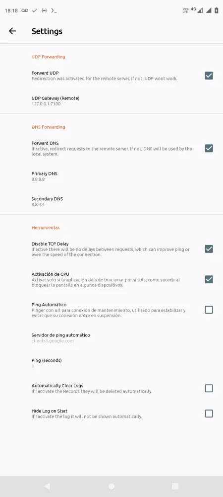 Super`Flash VPN Ekran Görüntüleri