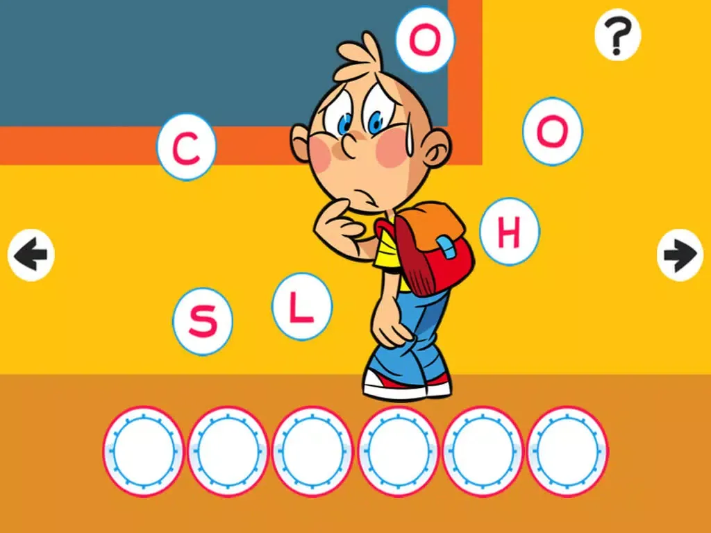 تصاویر ABC Day! Spelling game for children about life at the house iPad 