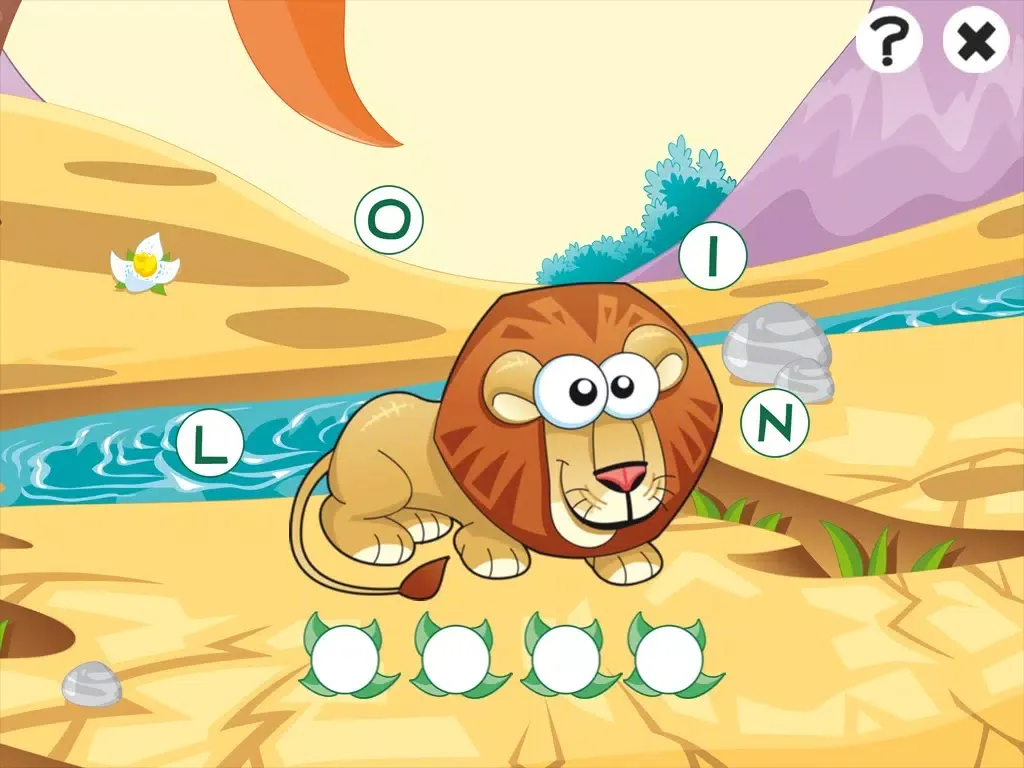 Скриншоты ABC savannah learning games for children: Word spelling with safari animals for kindergarten and pre-school iPad 