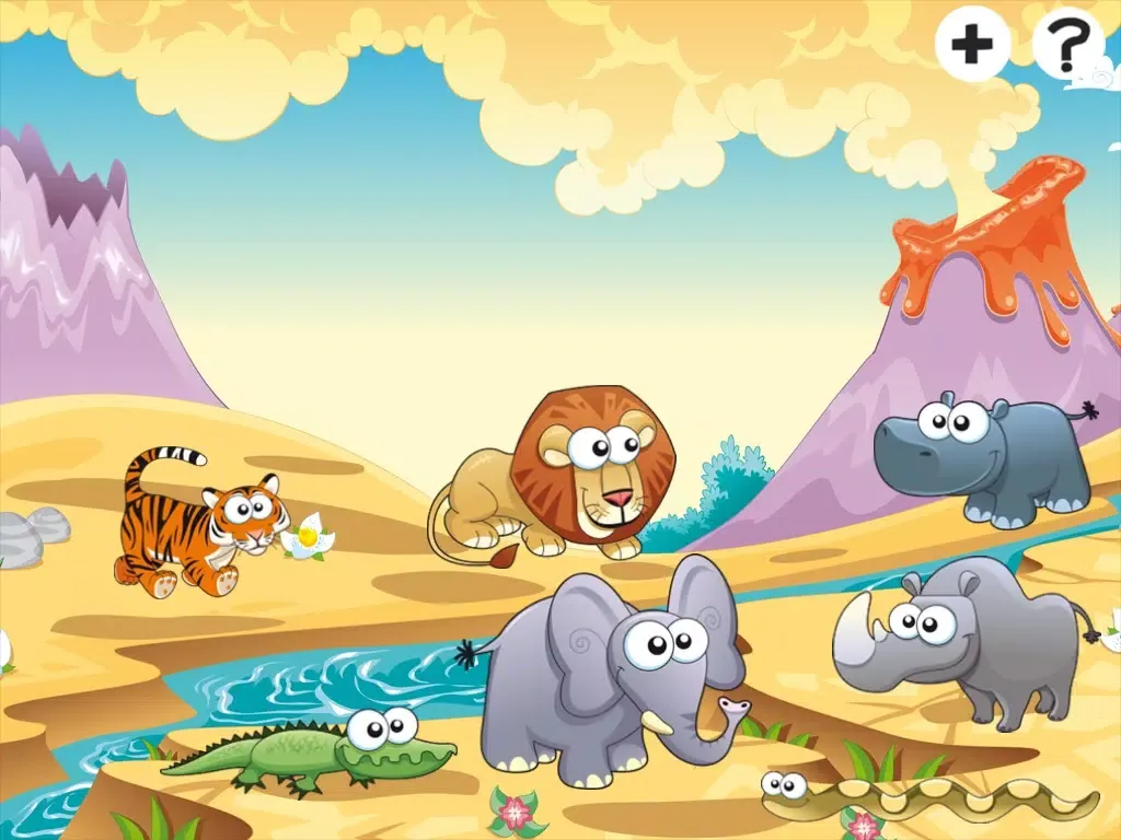 Скриншоты ABC savannah learning games for children: Word spelling with safari animals for kindergarten and pre-school iPad 