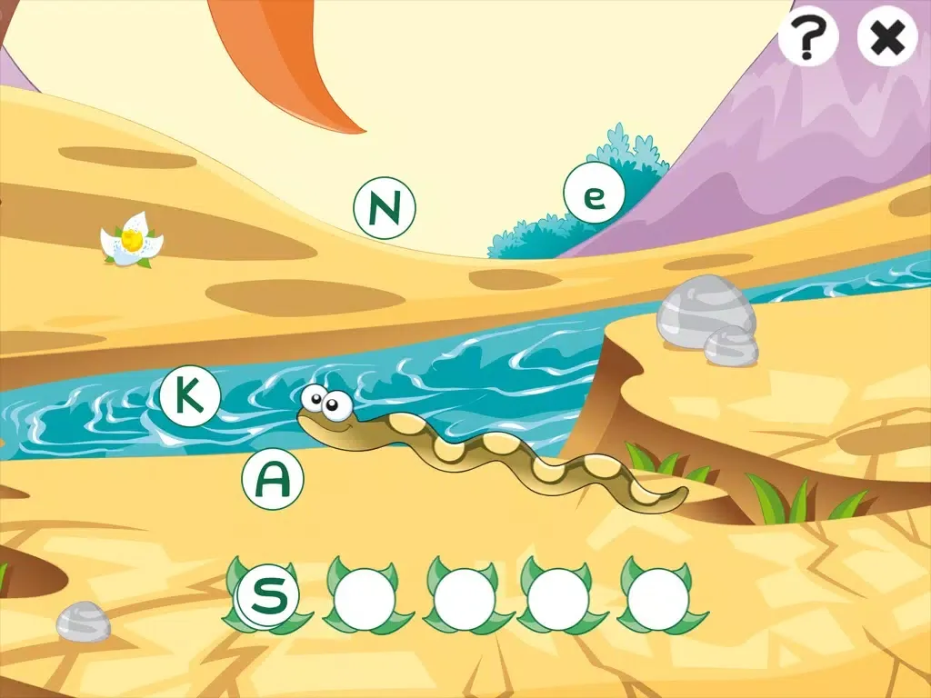 Скриншоты ABC savannah learning games for children: Word spelling with safari animals for kindergarten and pre-school iPad 