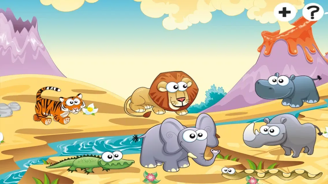 Скриншоты ABC savannah learning games for children: Word spelling with safari animals for kindergarten and pre-school