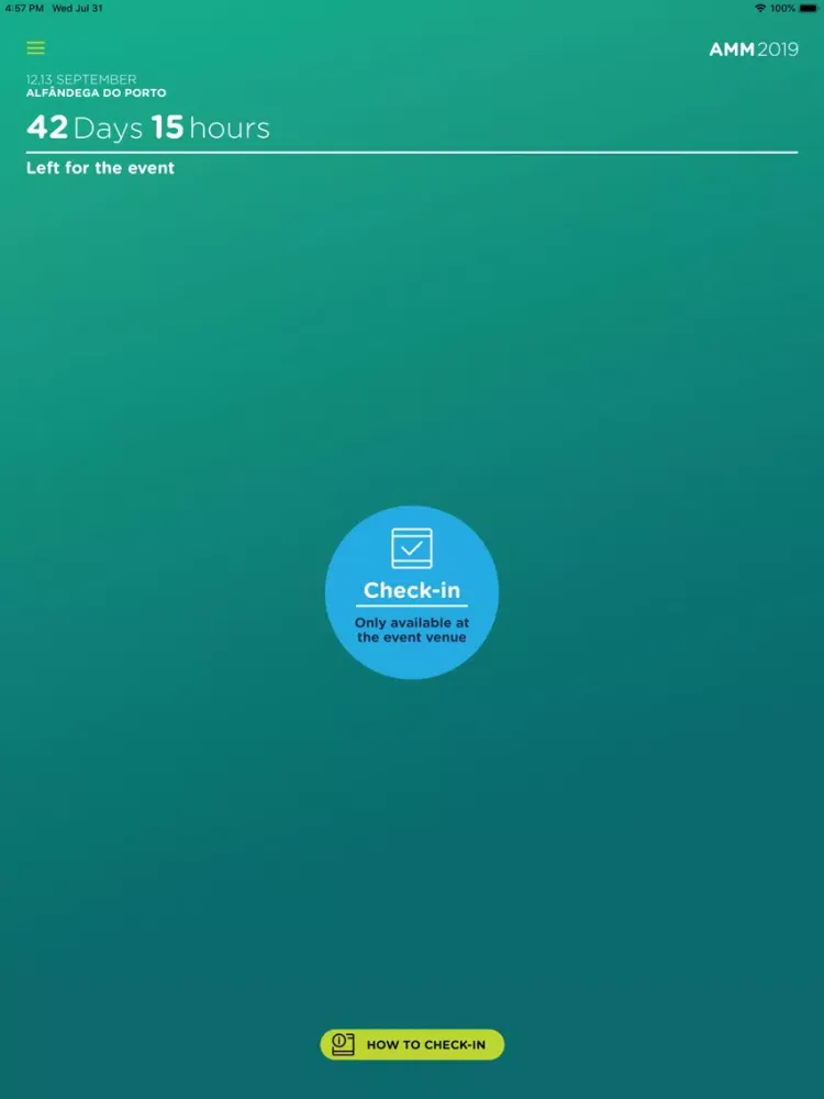 Ảnh chụp màn hình của APP BA Glass AMM iPad 