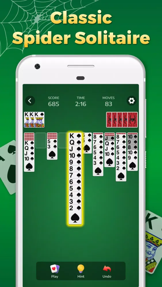 Spider Solitaire Classic Games应用截图