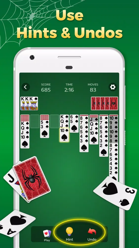 Spider Solitaire Classic Games应用截图