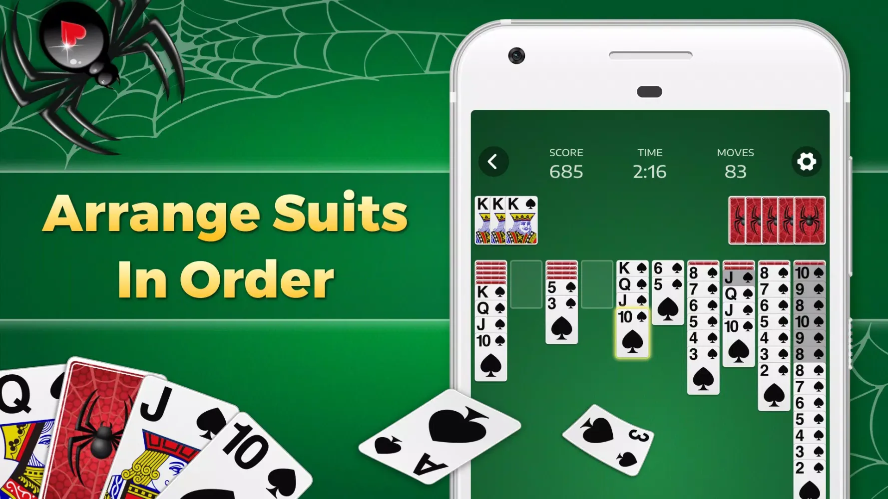 Spider Solitaire Classic Games应用截图