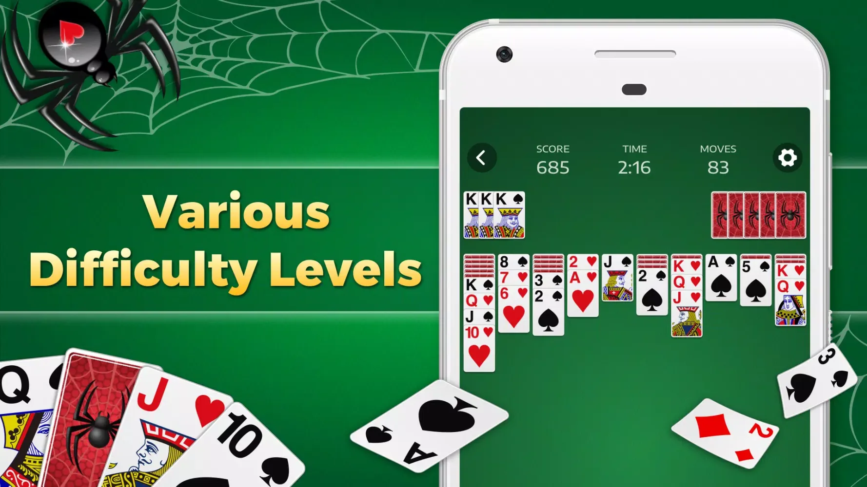 Spider Solitaire Classic Games应用截图