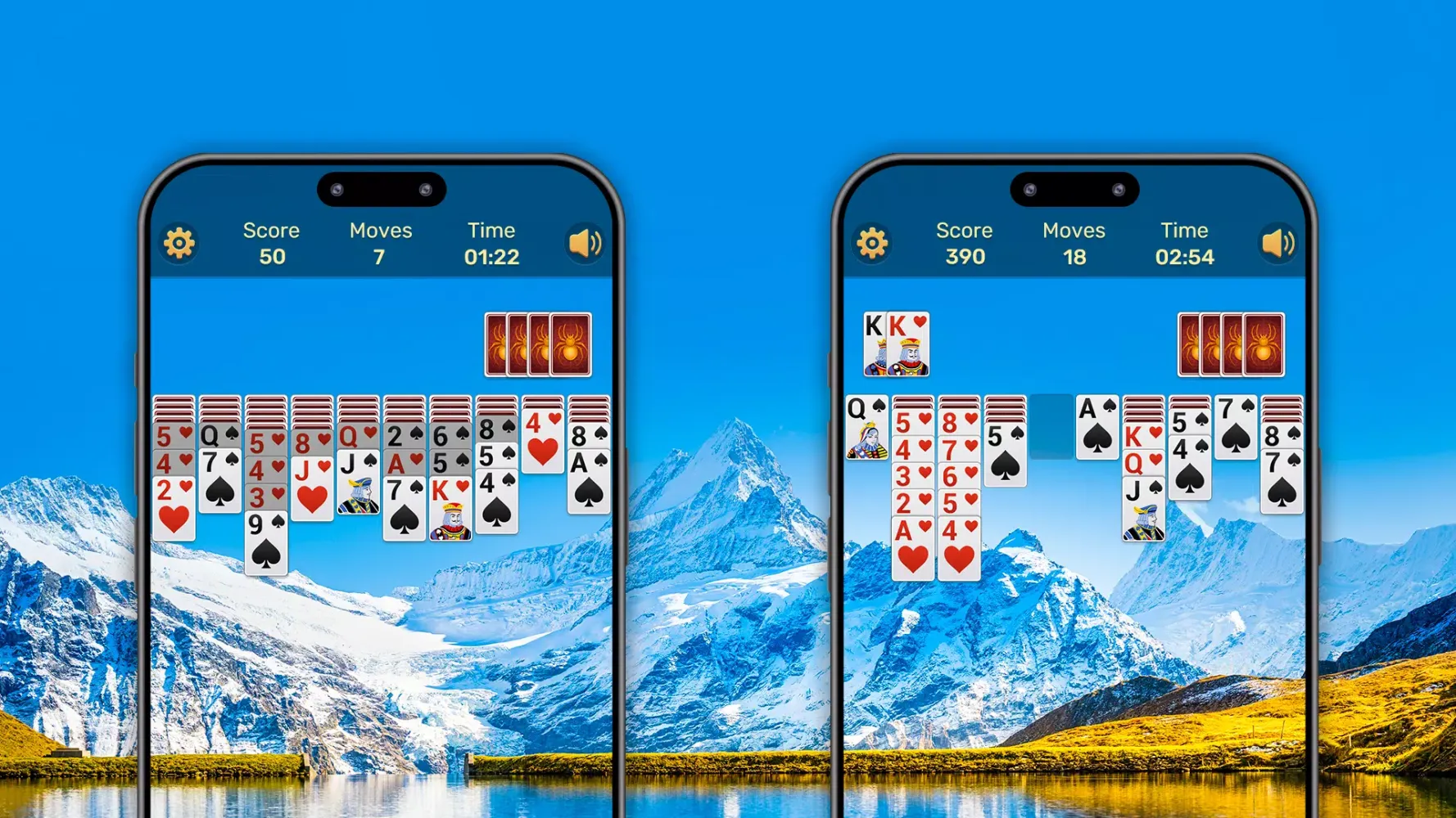 Spider Solitaire سکرین شاٹس