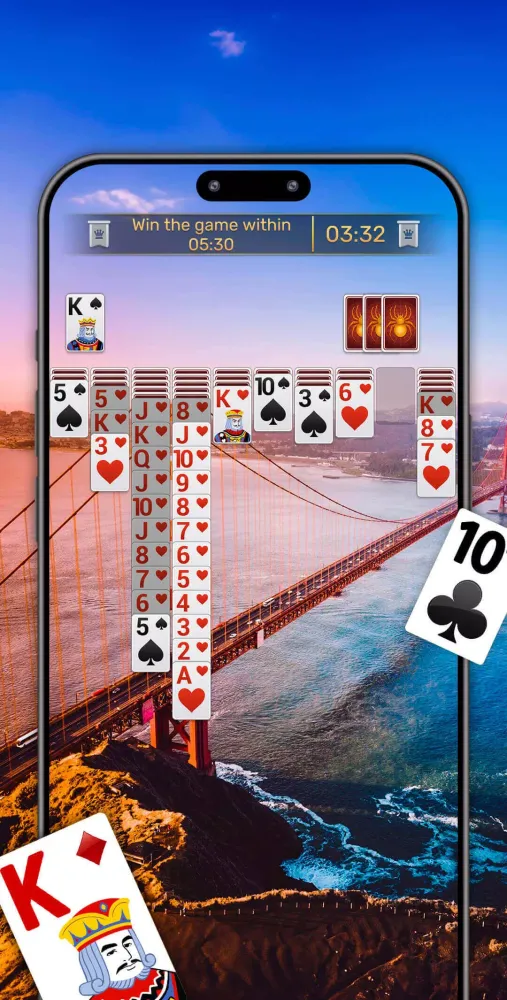 Spider Solitaire سکرین شاٹس