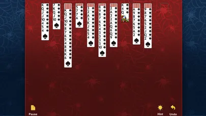 Tangkapan skrin Spider Solitaire: Card Game