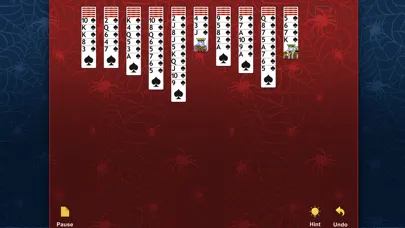 Tangkapan skrin Spider Solitaire: Card Game