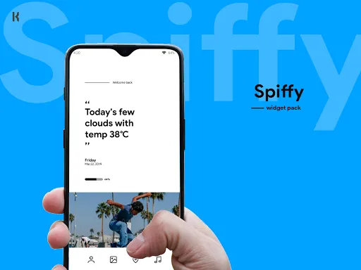 Spiffy kwgt Screenshots