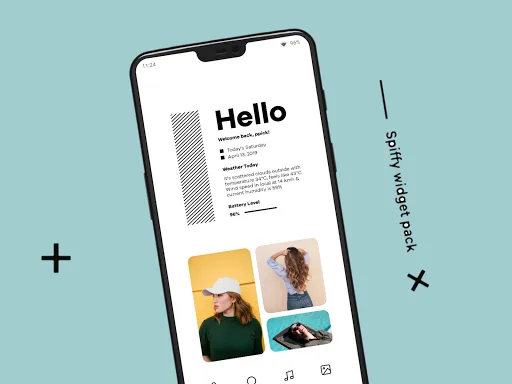 Spiffy kwgt Screenshots