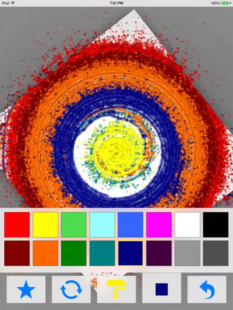 Capturas de tela do SpinArt Free iPad 