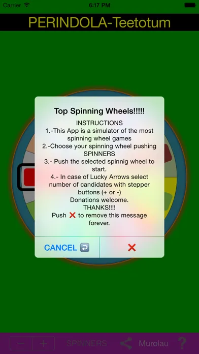 Ảnh chụp màn hình của Top Spinning Wheels !!