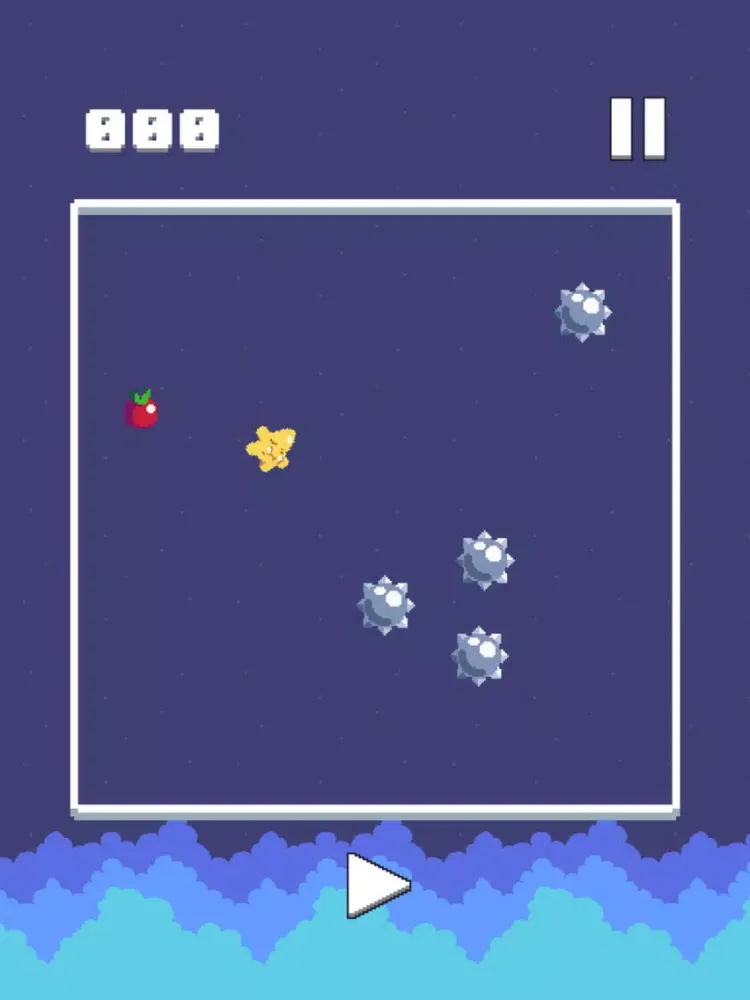 Capturas de tela do Spinny Bird - 1 Button Madness iPad 