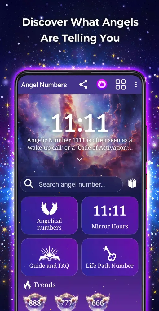 Screenshot di Angel Numbers Meaning