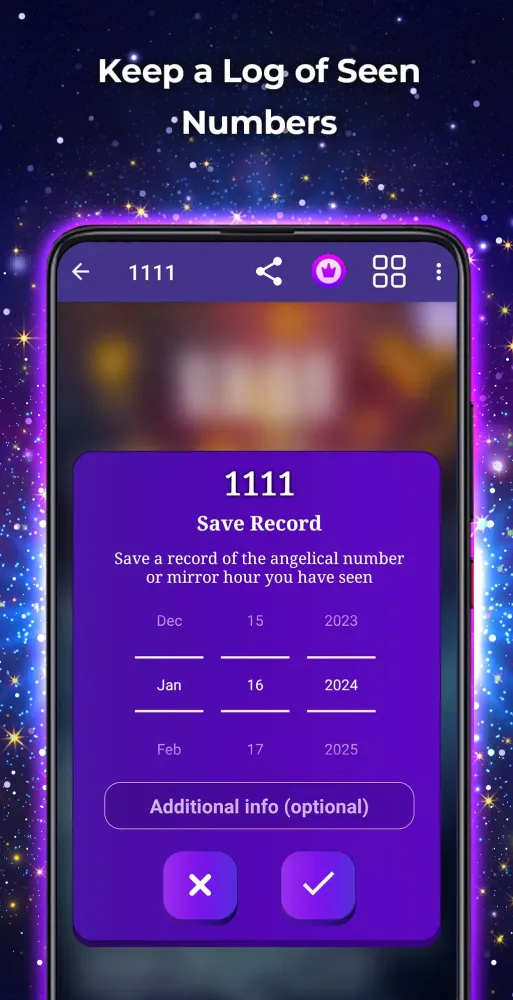 Screenshot di Angel Numbers Meaning