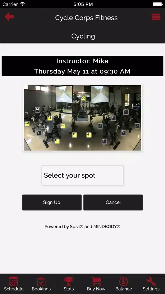 Cycle Corps Fitness应用截图
