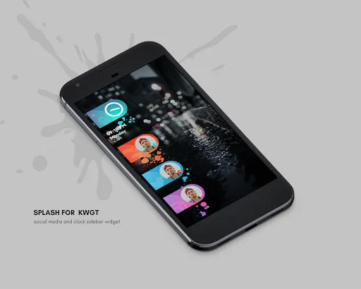 Capturas de tela do Splash for KWGT