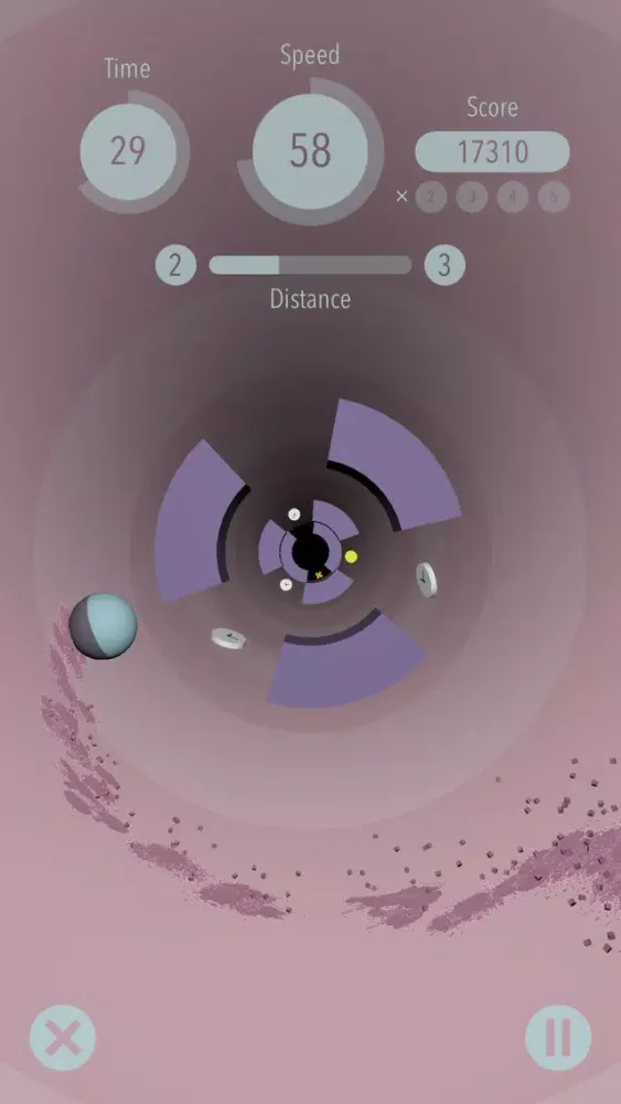 Captures d'écran de Splashy Ball Tunnel Rush