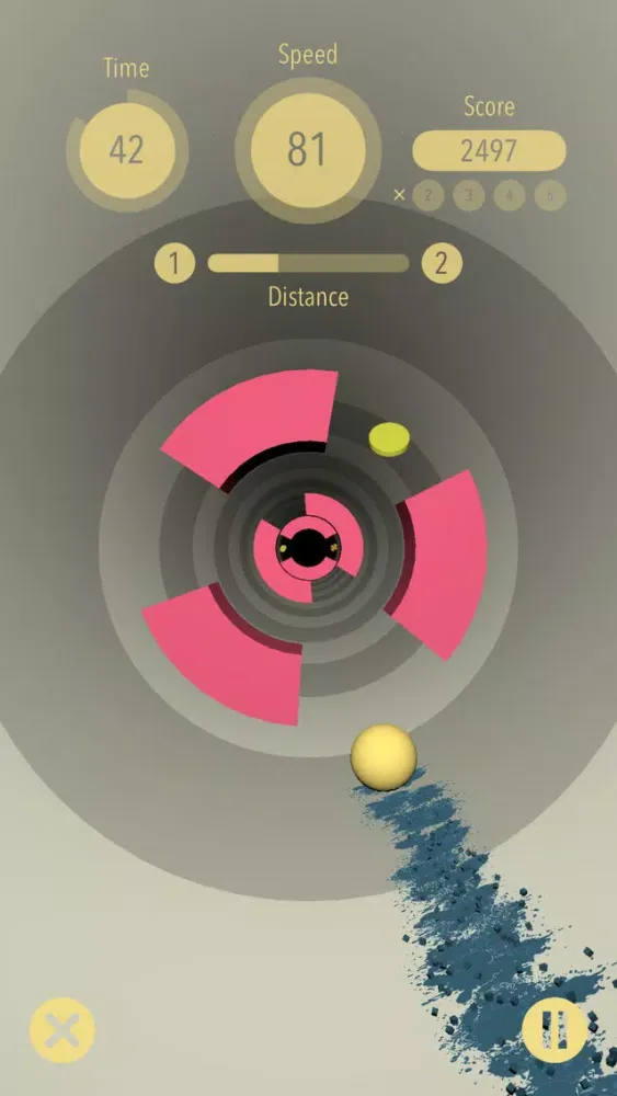 Captures d'écran de Splashy Ball Tunnel Rush