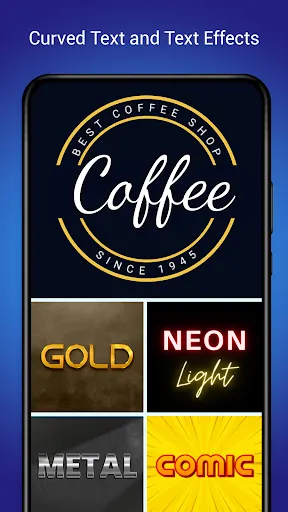Capturas de tela do Logo maker Design Logo creator