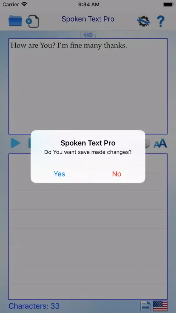 Spoken Text Pro স্ক্রিনশট