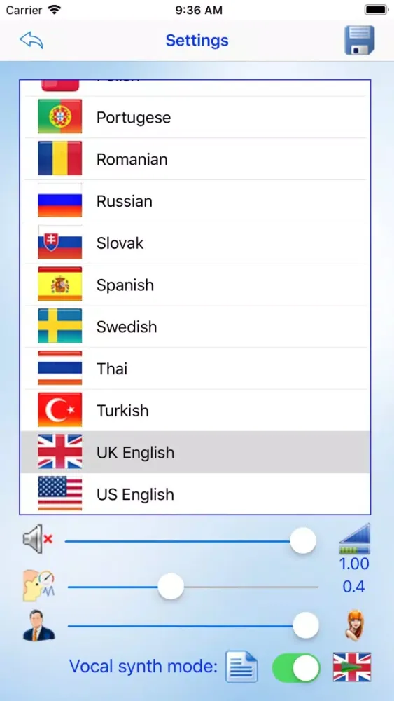 Spoken Text Pro স্ক্রিনশট