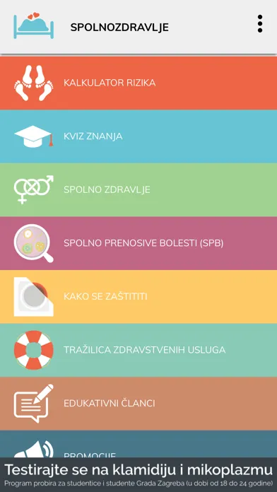 Скриншоты Spolno zdravlje