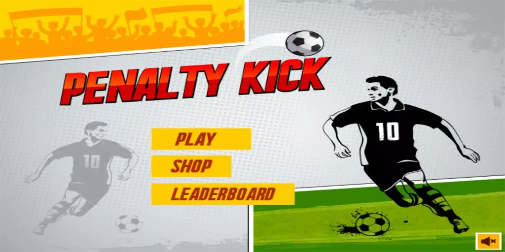 Penalty Kick Soccer Game スクリーンショット