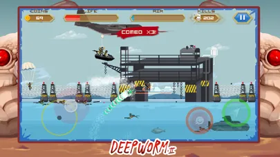 Deep Worm 2 Earthworm Dinosaur سکرین شاٹس