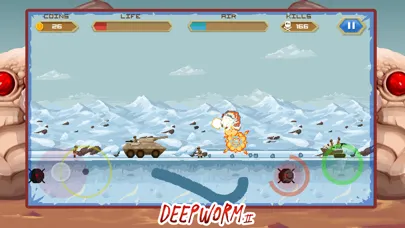 Deep Worm 2 Earthworm Dinosaur سکرین شاٹس