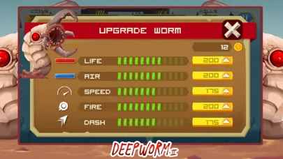 Deep Worm 2 Earthworm Dinosaur سکرین شاٹس