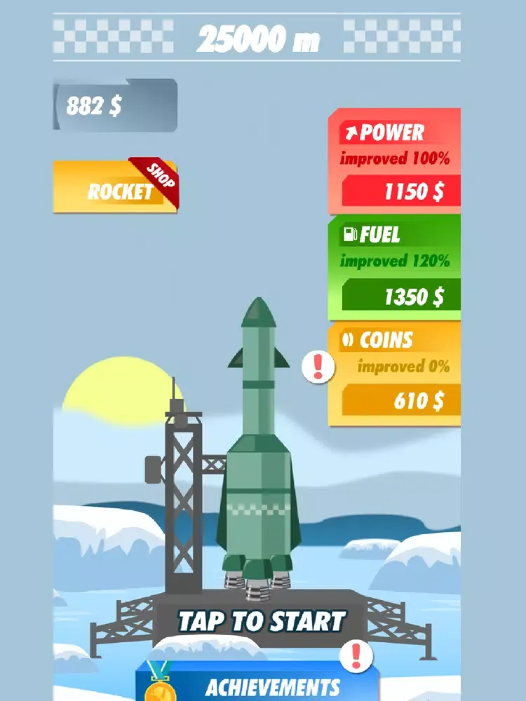 Rocket Race Sky Conquest iPad  Screenshots