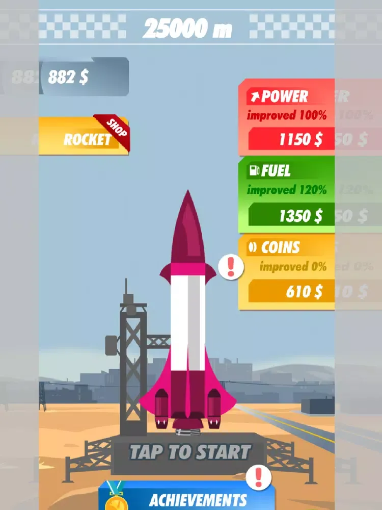 Rocket Race Sky Conquest iPad  Screenshots