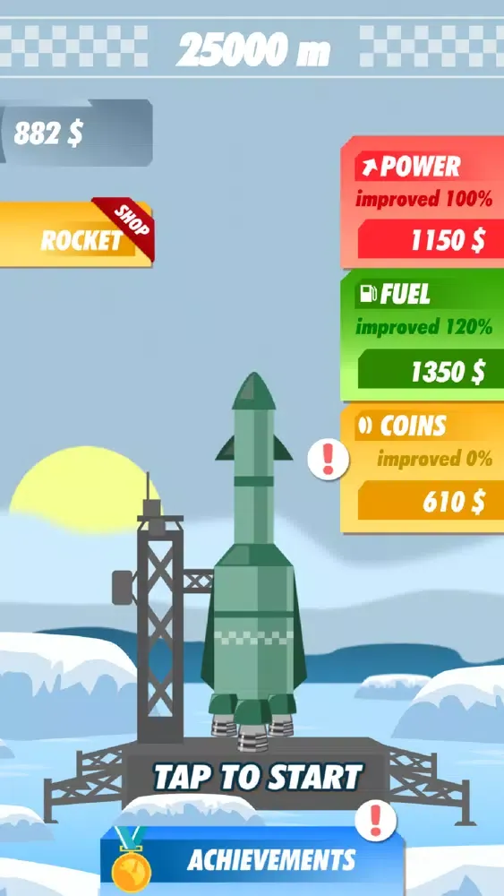 Rocket Race Sky Conquest Screenshots