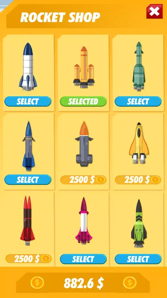 Rocket Race Sky Conquest Screenshots